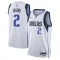 Maillot Homme Dallas Mavericks Kyrie Irving 2 Association Edition Blanc Swingman