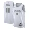 Maillot Homme Dallas Mavericks Kyrie Irving City Edition 2024-25 Blanc Swingman
