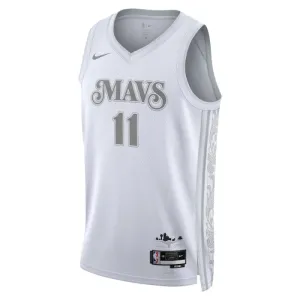Maillot Homme Dallas Mavericks Kyrie Irving City Edition 2024-25 Blanc Swingman