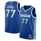 Maillot Homme Dallas Mavericks Luka Doncic 77 City Edition 2022-23 Bleu Swingman