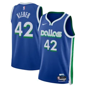 Maillot Homme Dallas Mavericks Maximilian Kleber 42 City Edition 2022-23 Bleu Swingman