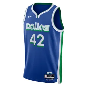 Maillot Homme Dallas Mavericks Maximilian Kleber 42 City Edition 2022-23 Bleu Swingman