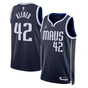 Maillot Homme Dallas Mavericks Maximilian Kleber 42 Statement Edition Navy Swingman