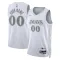 Maillot Homme Dallas Mavericks Personnalisé City Edition 2024-25 Blanc Swingman