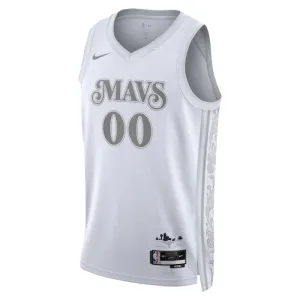 Maillot Homme Dallas Mavericks Personnalisé City Edition 2024-25 Blanc Swingman