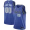 Maillot Homme Dallas Mavericks Personnalisé Icon Edition Bleu Swingman