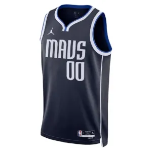 Maillot Homme Dallas Mavericks Personnalisé Statement Edition Noir Swingman