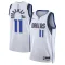 Maillot Homme Dallas Mavericks Tim Hardaway JR 11 Association Edition Blanc Swingman