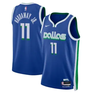 Maillot Homme Dallas Mavericks Tim Hardaway JR 11 City Edition 2022-23 Bleu Swingman
