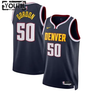 Maillot Enfant Denver Nuggets Aaron Gordon 50 Icon Edition Navy Swingman