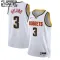 Maillot Enfant Denver Nuggets Bones Hyland 3 Association Edition Blanc Swingman
