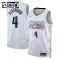 Maillot Enfant Denver Nuggets Russell Westbrook City Edition 2024-25 Blanc Swingman