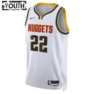 Maillot Enfant Denver Nuggets Zeke Nnaji 22 Association Edition Blanc Swingman