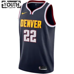 Maillot Enfant Denver Nuggets Zeke Nnaji 22 Icon Edition Navy Swingman