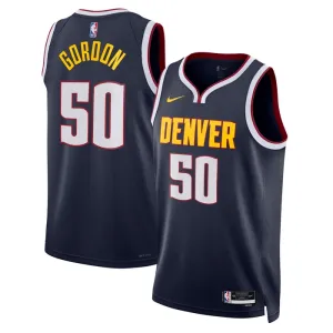 Maillot Homme Denver Nuggets Aaron Gordon 50 Icon Edition Navy Swingman