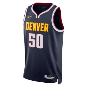 Maillot Homme Denver Nuggets Aaron Gordon 50 Icon Edition Navy Swingman