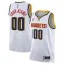 Maillot Homme Denver Nuggets Personnalisé Association Edition Blanc Swingman