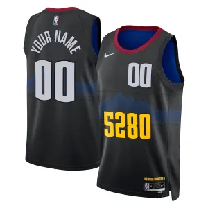 Maillot Homme Denver Nuggets Personnalisé City Edition 2023-24 Swingman