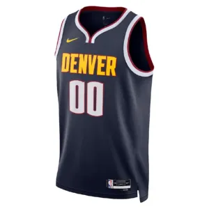 Maillot Homme Denver Nuggets Personnalisé Icon Edition Noir Swingman