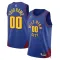 Maillot Homme Denver Nuggets Personnalisé Statement Edition Bleu Swingman