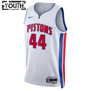 Maillot Enfant Detroit Pistons Bojan Bogdanovic 44 Association Edition Blanc Swingman