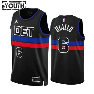 Maillot Enfant Detroit Pistons Hamidou Diallo 6 Statement Edition Noir Swingman Maillot Enfant Detroit Pistons Hamidou Diallo 6 Statement Edition Noir Swingman