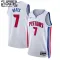 Maillot Enfant Detroit Pistons Killian Hayes 7 Association Edition Blanc Swingman