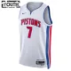 Maillot Enfant Detroit Pistons Killian Hayes 7 Association Edition Blanc Swingman