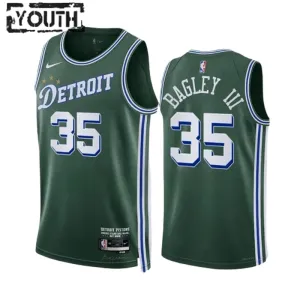 Maillot Enfant Detroit Pistons Marvin Bagley III 35 City Edition 2022-23 Vert Swingman Maillot Enfant Detroit Pistons Marvin Bagley III 35 City Edition 2022-23 Vert Swingman