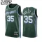 Maillot Enfant Detroit Pistons Marvin Bagley III 35 City Edition 2022-23 Vert Swingman