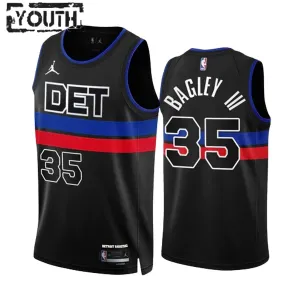 Maillot Enfant Detroit Pistons Marvin Bagley III 35 Statement Edition Noir Swingman Maillot Enfant Detroit Pistons Marvin Bagley III 35 Statement Edition Noir Swingman