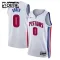 Maillot Enfant Detroit Pistons Personnalisé Association Edition Blanc Swingman