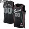Maillot Enfant Detroit Pistons Personnalisé City Edition 2023-24 Noir Swingman