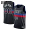 Maillot Enfant Detroit Pistons Personnalisé Statement Edition Noir Swingman