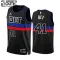Maillot Enfant Detroit Pistons Saddiq Bey 41 Statement Edition Noir Swingman