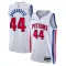 Maillot Homme Detroit Pistons Bojan Bogdanovic 44 Association Edition Blanc Swingman
