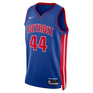 Maillot Homme Detroit Pistons Bojan Bogdanovic 44 Icon Edition Bleu Swingman