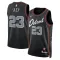 Maillot Homme Detroit Pistons Jaden Ivey City Edition 2023-24 Noir Swingman