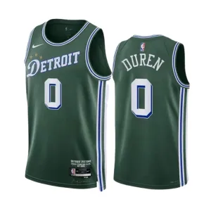 Maillot Homme Detroit Pistons jalen duren 0 City Edition 2022-23 Vert Swingman Maillot Homme Detroit Pistons jalen duren 0 City Edition 2022-23 Vert Swingman