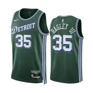 Maillot Homme Detroit Pistons Marvin Bagley III 35 City Edition 2022-23 Vert Swingman Maillot Homme Detroit Pistons Marvin Bagley III 35 City Edition 2022-23 Vert Swingman
