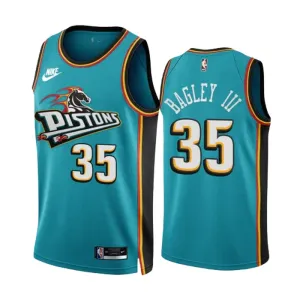 Maillot Homme Detroit Pistons Marvin Bagley III 35 Classic Edition 2022-23 Teal Swingman Maillot Homme Detroit Pistons Marvin Bagley III 35 Classic Edition 2022-23 Teal Swingman