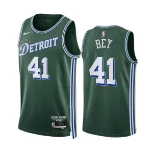Maillot Homme Detroit Pistons Saddiq Bey 41 City Edition 2022-23 Vert Swingman Maillot Homme Detroit Pistons Saddiq Bey 41 City Edition 2022-23 Vert Swingman
