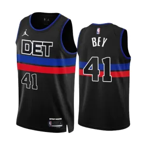 Maillot Homme Detroit Pistons Saddiq Bey 41 Statement Edition Noir Swingman Maillot Homme Detroit Pistons Saddiq Bey 41 Statement Edition Noir Swingman