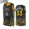 Maillot Enfant Golden State Warriors James Wiseman 33 City Edition 2022-23 Noir Swingman