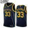 Maillot Enfant Golden State Warriors James Wiseman 33 Statement Edition Navy Swingman