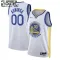 Maillot Enfant Golden State Warriors Jonathan Kuminga 00 Association Edition Blanc Swingman