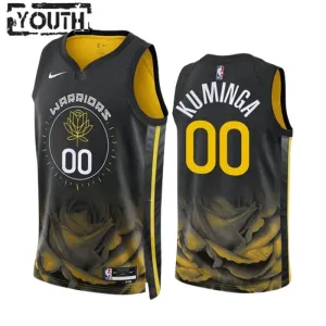 Maillot Enfant Golden State Warriors Jonathan Kuminga 00 City Edition 2022-23 Noir Swingman Maillot Enfant Golden State Warriors Jonathan Kuminga 00 City Edition 2022-23 Noir Swingman