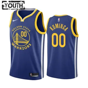 Maillot Enfant Golden State Warriors Jonathan Kuminga 00 Icon Edition Royal Swingman