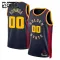 Maillot Enfant Golden State Warriors Jonathan Kuminga City Edition 2024-25 Navy Swingman