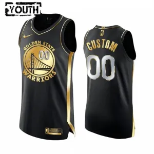 Maillot Enfant Golden State Warriors Limited Personnalisé Golden Edition Noir Swingman Maillot Enfant Golden State Warriors Limited Personnalisé Golden Edition Noir Swingman